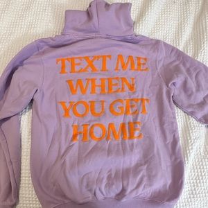 Lonely ghost text me when you get home hoodie